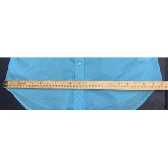 Lilly Pulitzer Preppy Designer Cotton Minimalist Quiet Luxury Blouse Medium - Picture 13 of 15